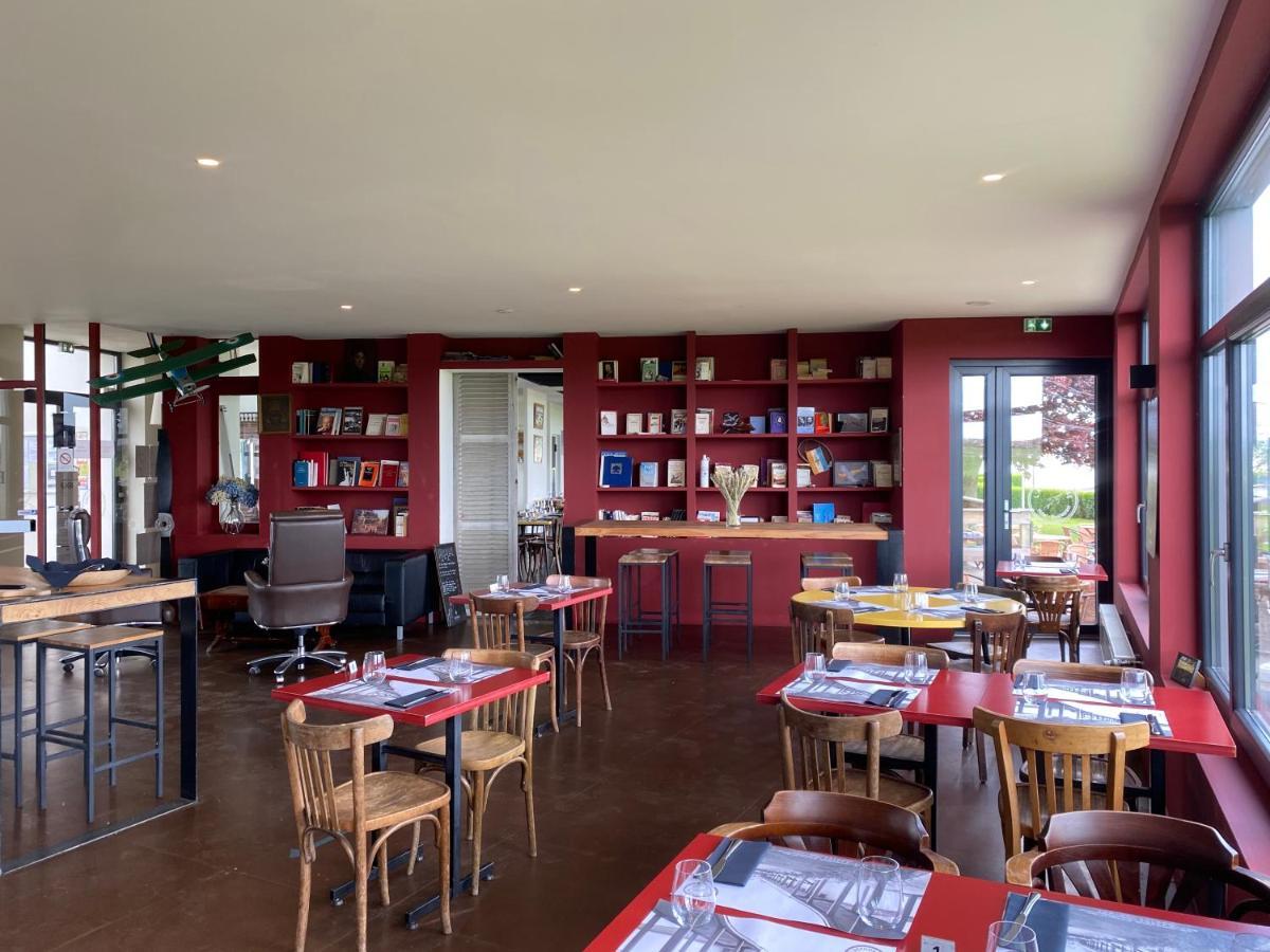Logis Hotel & Restaurant De L'Aerodrome De La Baie De Somme Buigny-Saint-Maclou المظهر الخارجي الصورة