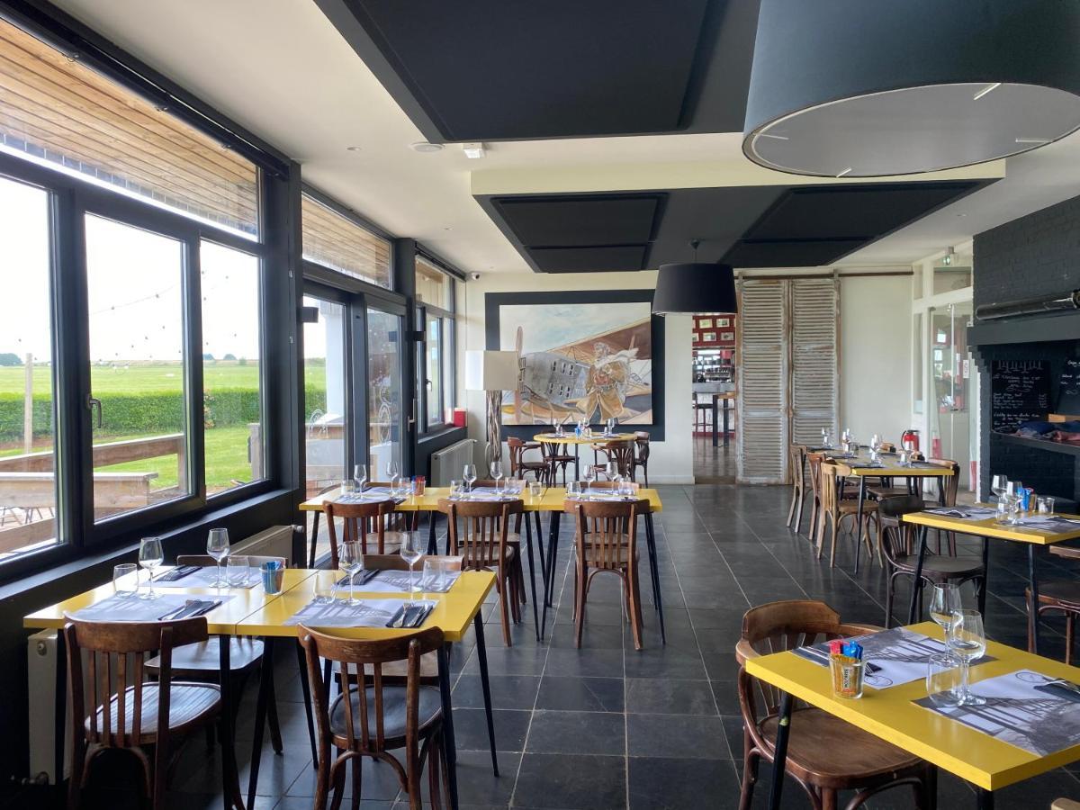 Logis Hotel & Restaurant De L'Aerodrome De La Baie De Somme Buigny-Saint-Maclou المظهر الخارجي الصورة